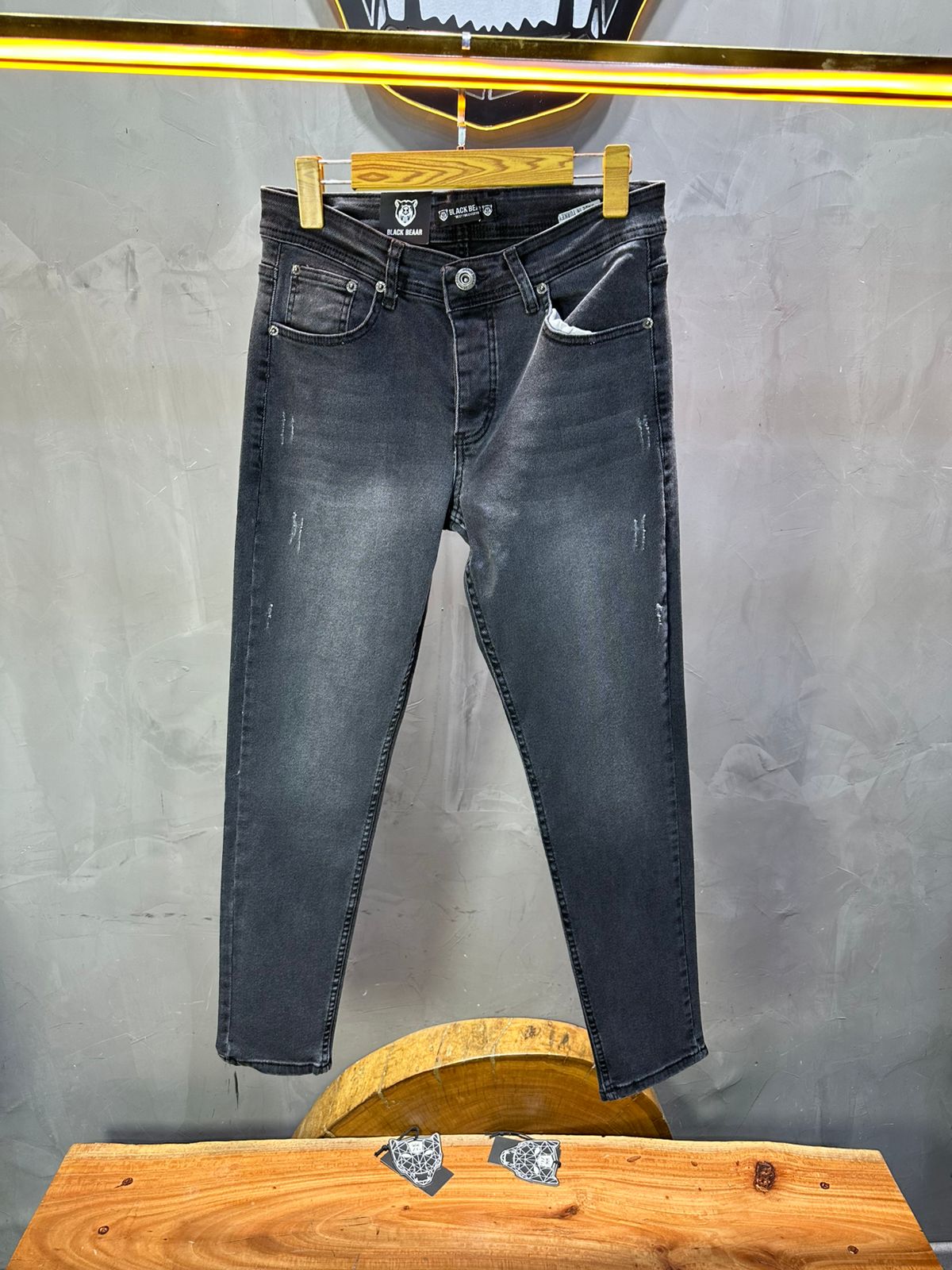 Jeans Homme gris Délavé 929 - ZG PREMIUM