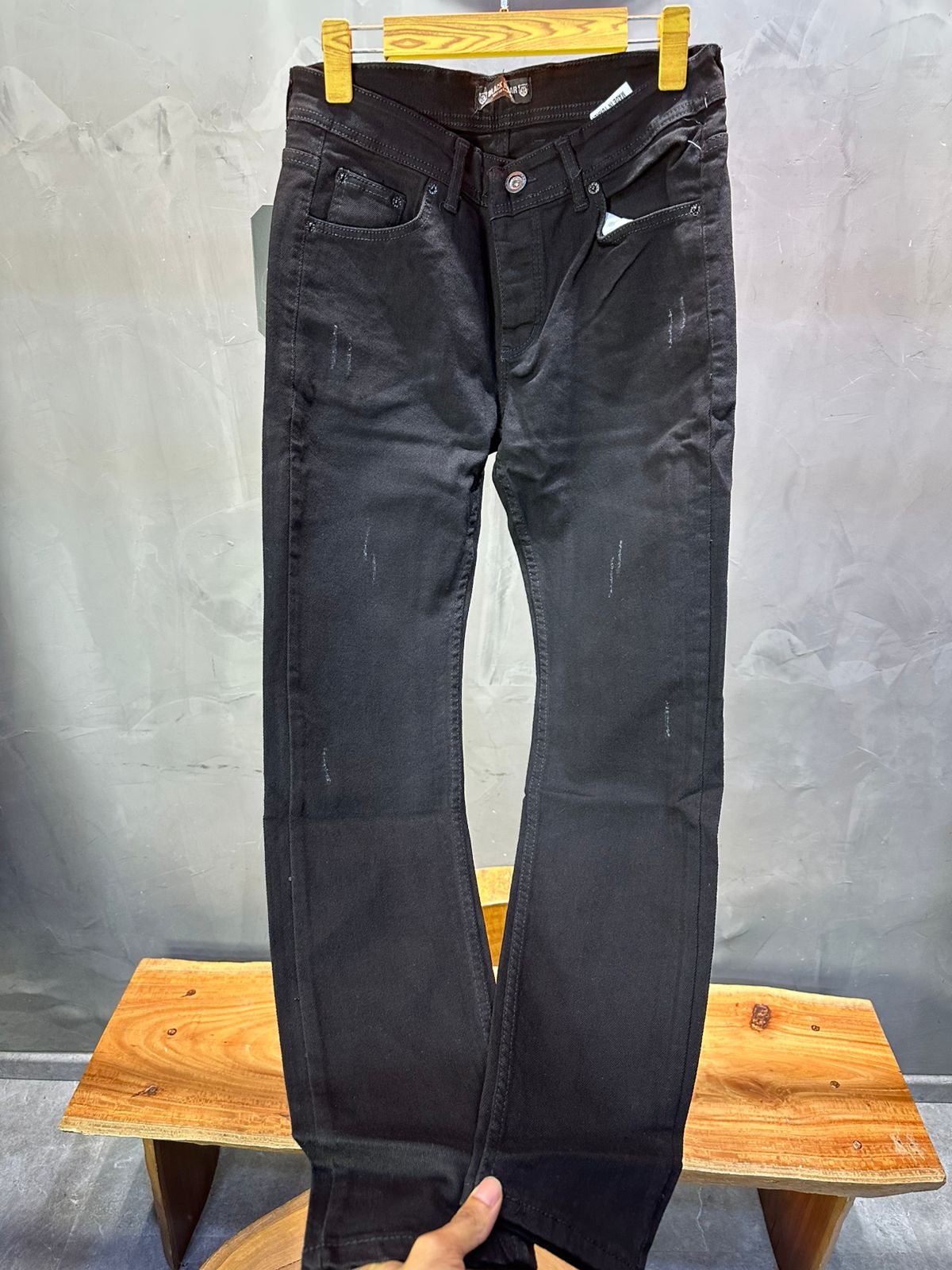 Jeans Homme noir Déchiré 930 - ZG PREMIUM