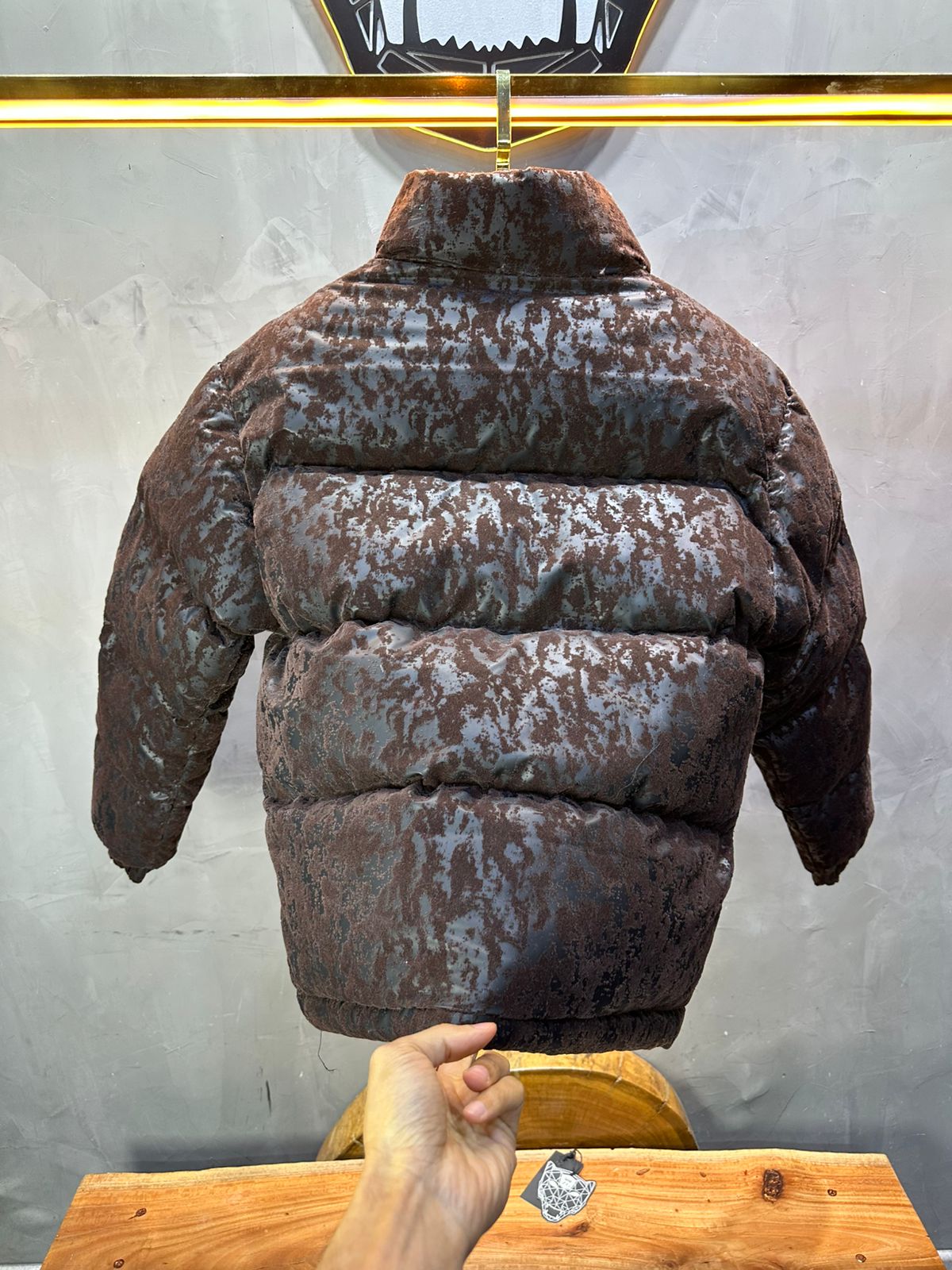 doudoune homme brown