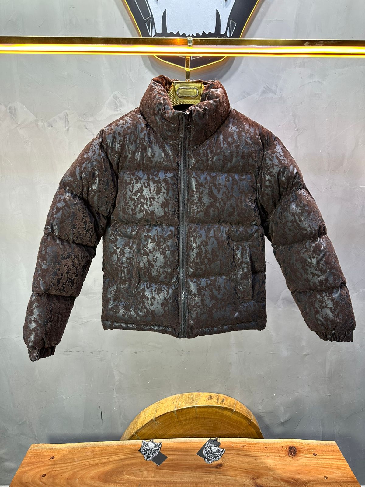 doudoune homme brown