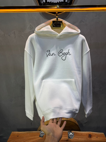 Hoodie Van Gogh Blanc Oversize 5005 - ZG PREMIUM