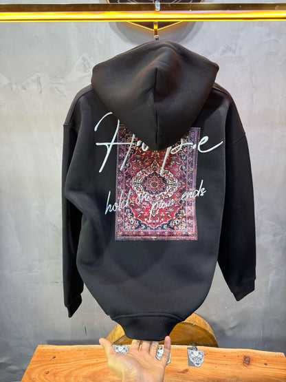 Hoodie Hope black Oversize 4968 - ZG PREMIUM