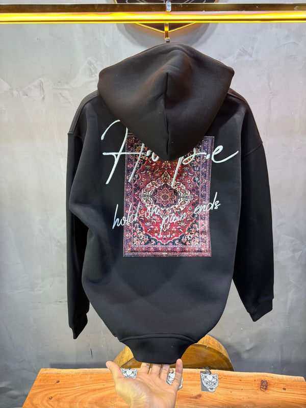 Hoodie Hope black Oversize 4968