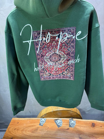 Hoodie Hope Vert Oversize 4968 - ZG PREMIUM