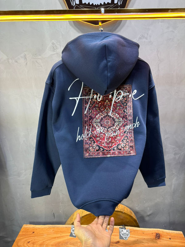 Hoodie Hope Bleu Marine Oversize 4968