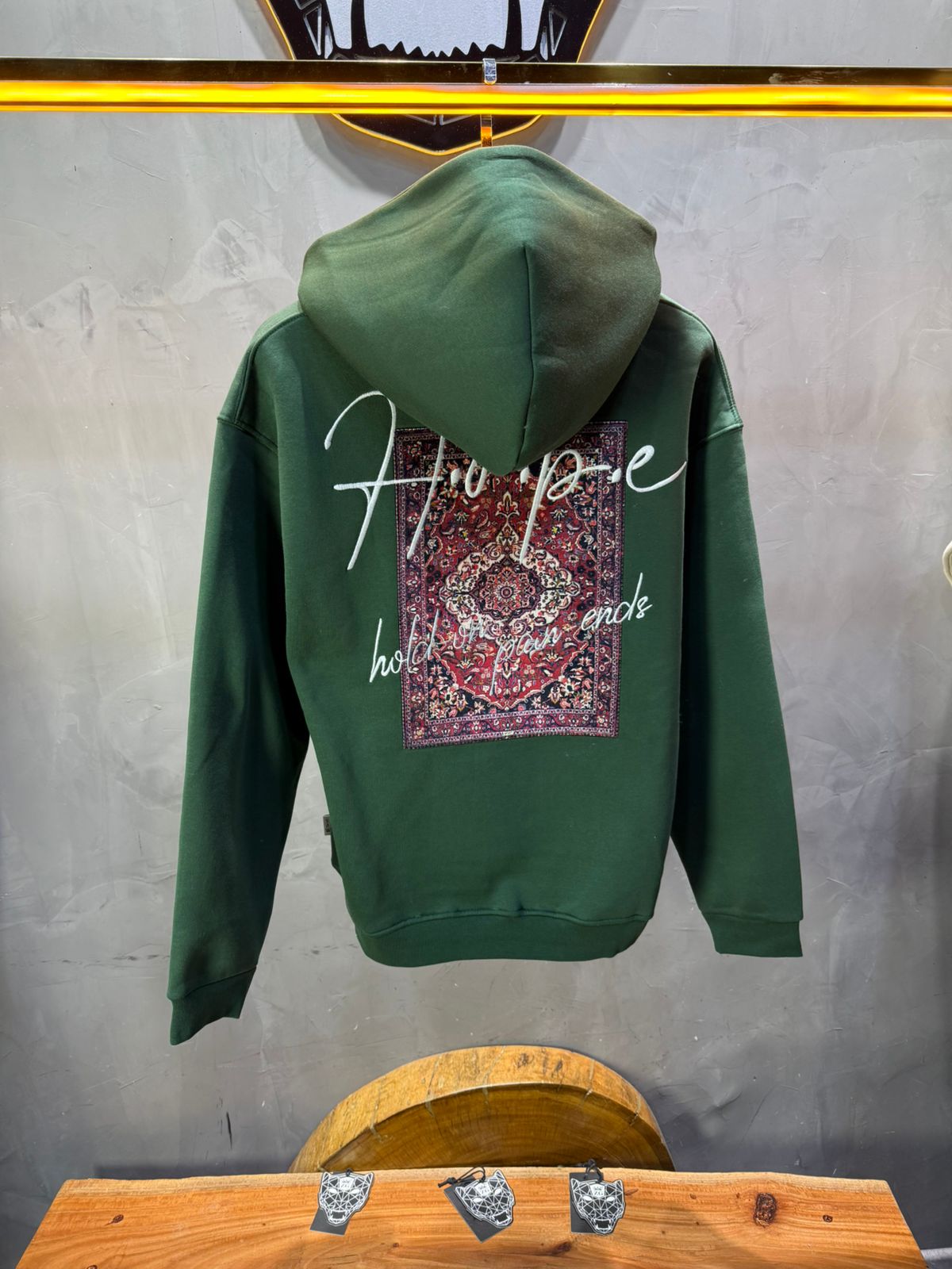 Hoodie Hope Vert Oversize 4968 - ZG PREMIUM