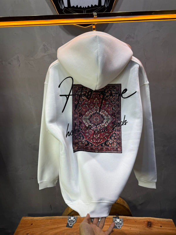 Hoodie Hope Blanc Oversize 4968