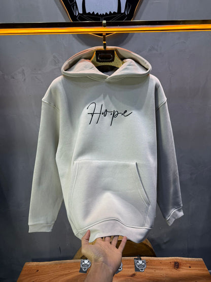 Hoodie Hope Beige Oversize 4968 - ZG PREMIUM