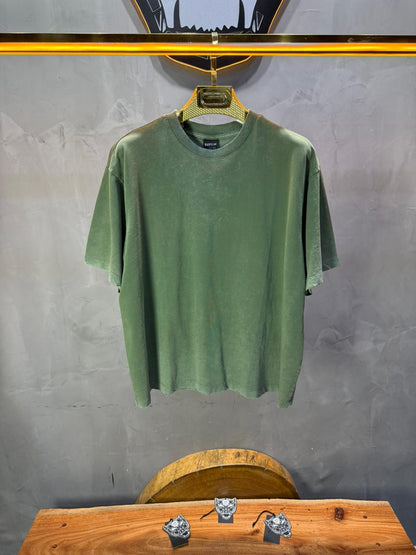 T-Shirt vert Oversize Washed Vintage 1976 - ZG PREMIUM