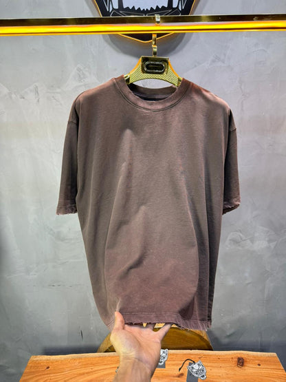 T-Shirt brown Oversize Washed Vintage 1976 - ZG PREMIUM