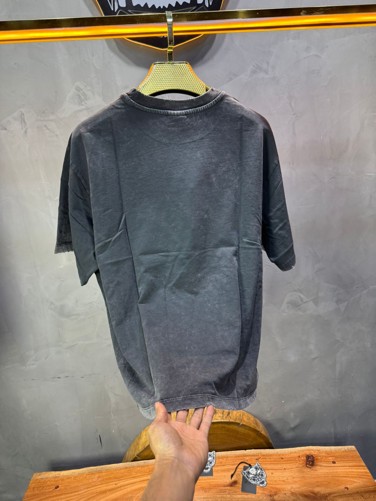 T-Shirt Oversize Washed Vintage 1976 - ZG PREMIUM