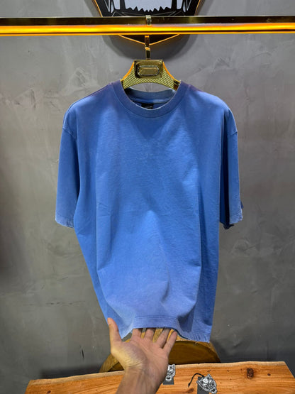 T-Shirt blue Oversize Washed Vintage 1976 - ZG PREMIUM