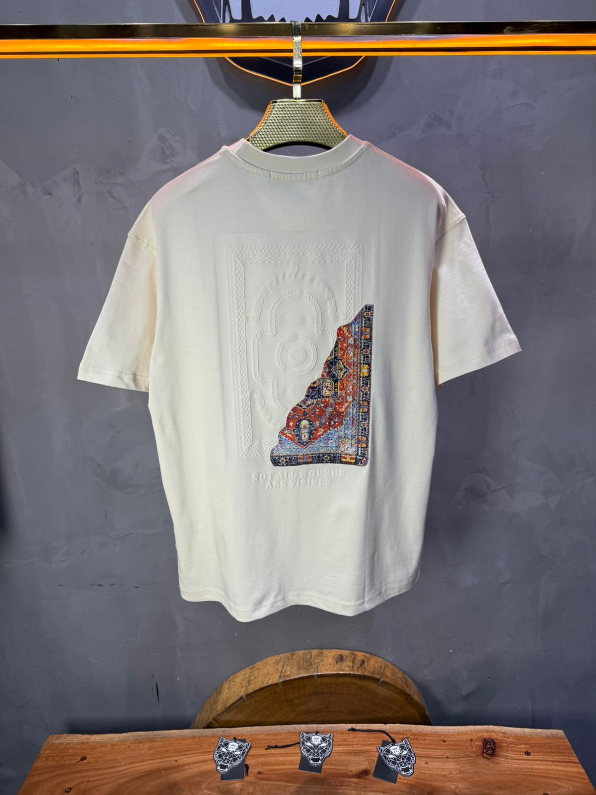 T-Shirt Oversize Beige 5084