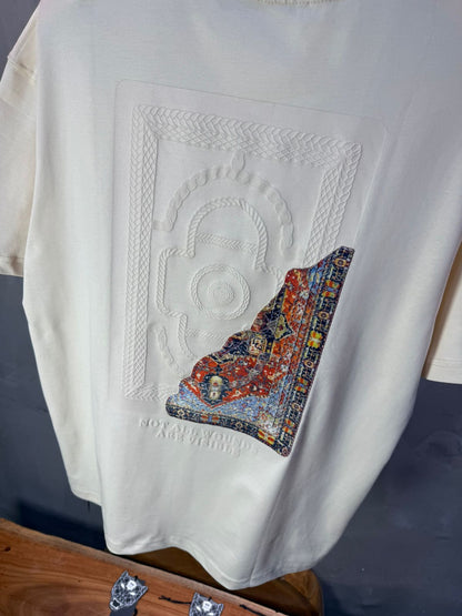 T-Shirt Oversize Beige 5084
