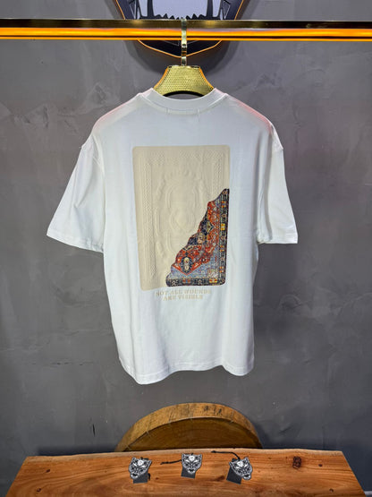 T-Shirt Oversize Blanc 5084