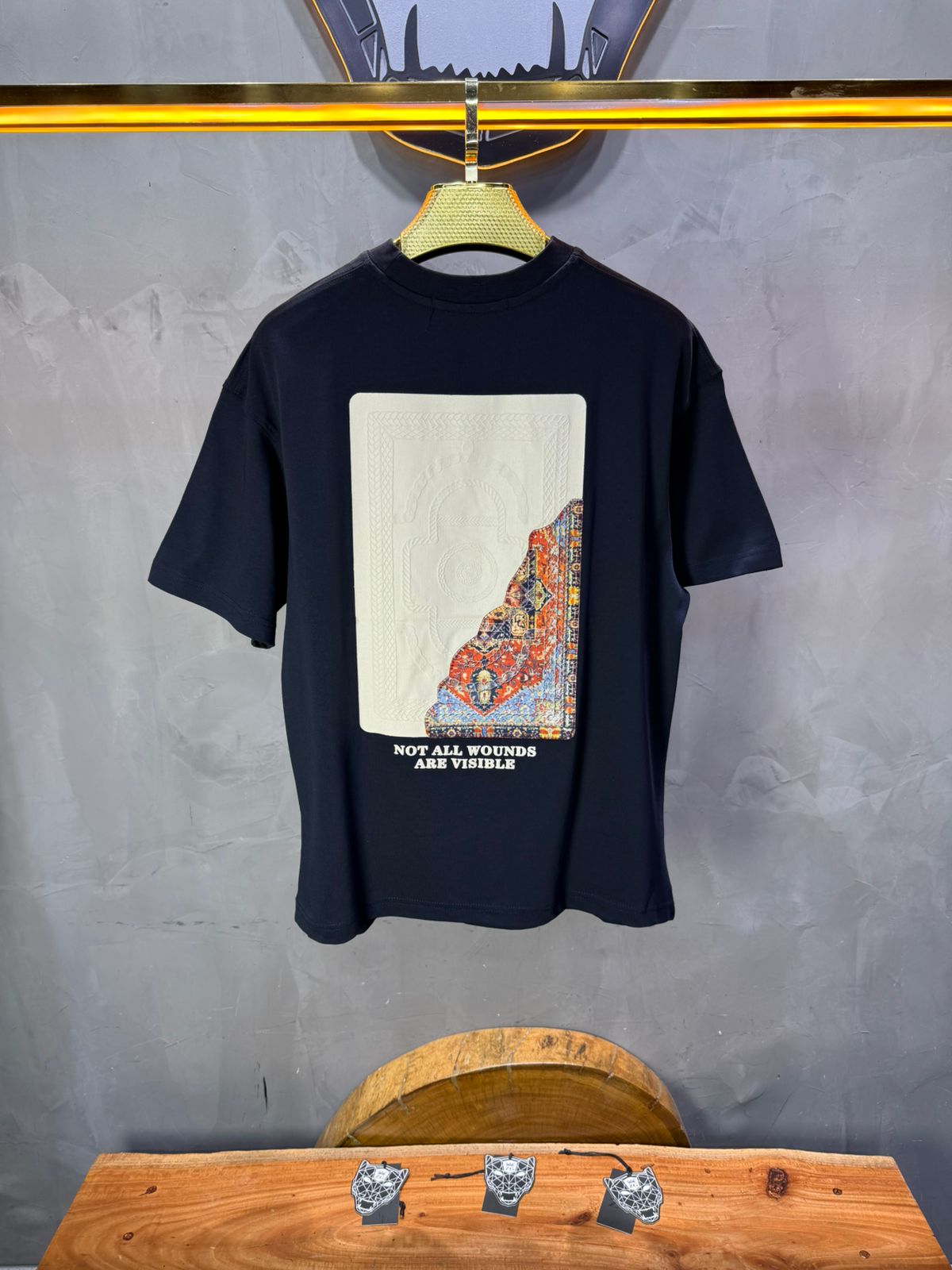 T-Shirt Oversize Navy Blue 5084