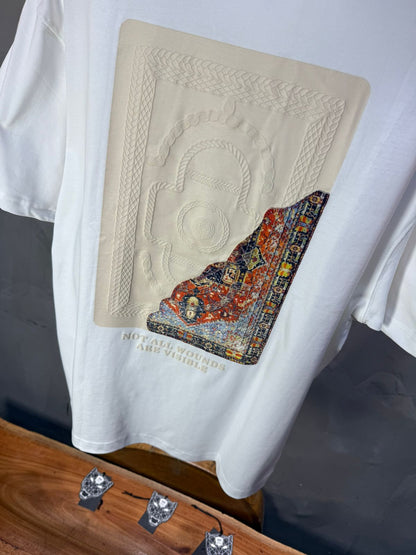 T-Shirt Oversize Blanc 5084