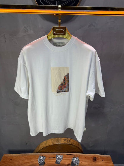 T-Shirt Oversize Blanc 5084