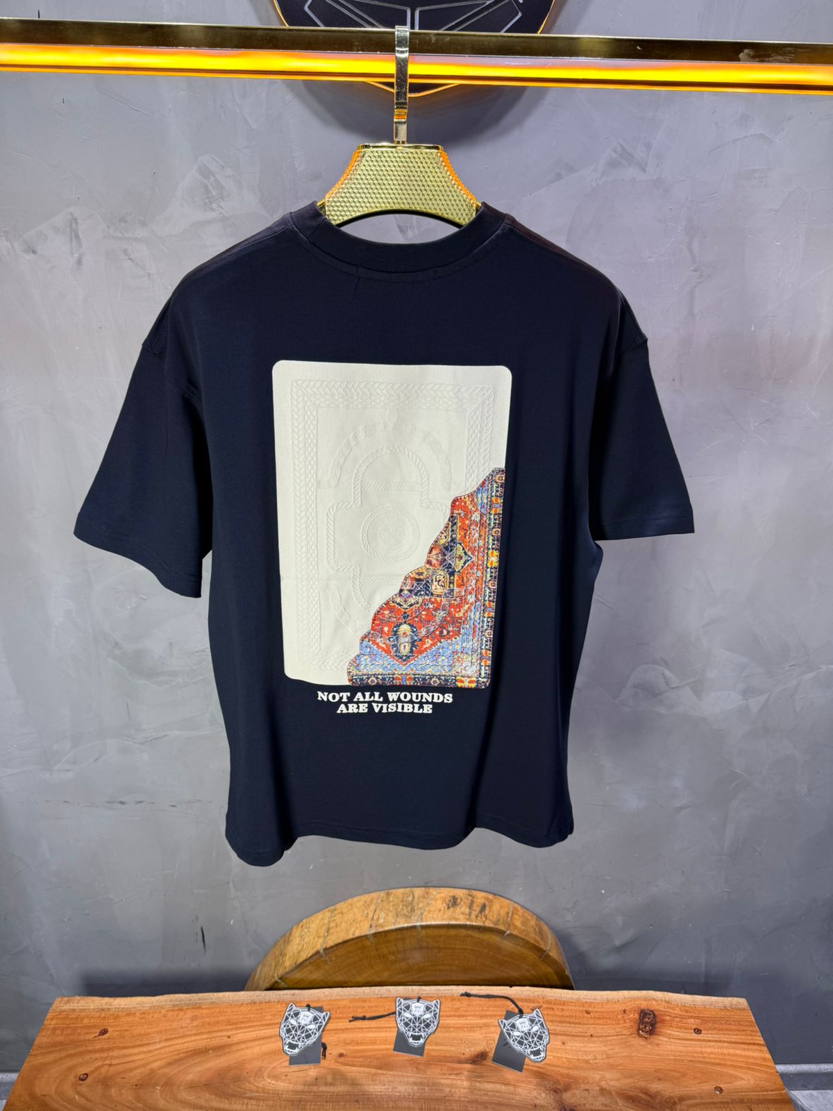 T-Shirt Oversize Navy Blue 5084