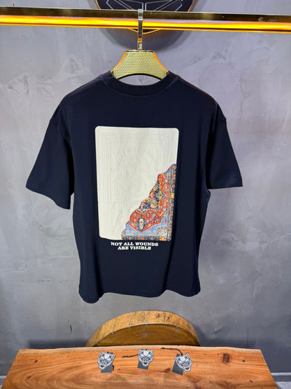 T-Shirt Oversize Navy Blue 5084