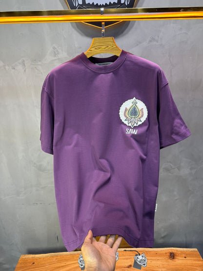 T-Shirt Move Oversize Broderie Paisley Baroque SAW 5112