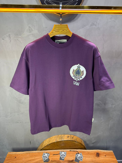 T-Shirt Move Oversize Broderie Paisley Baroque SAW 5112