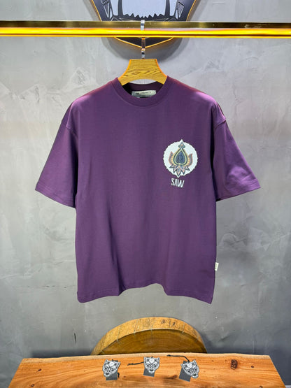 T-Shirt Move Oversize Broderie Paisley Baroque SAW 5112