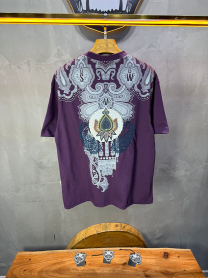 T-Shirt Move Oversize Broderie Paisley Baroque SAW 5112