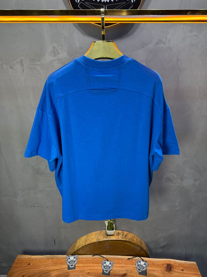 T-Shirt Oversize blue – Poche Denim AJ6368 - ZG PREMIUM