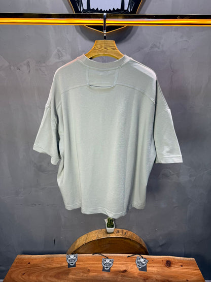 T-Shirt Oversize gris – Poche Denim AJ6368 - ZG PREMIUM