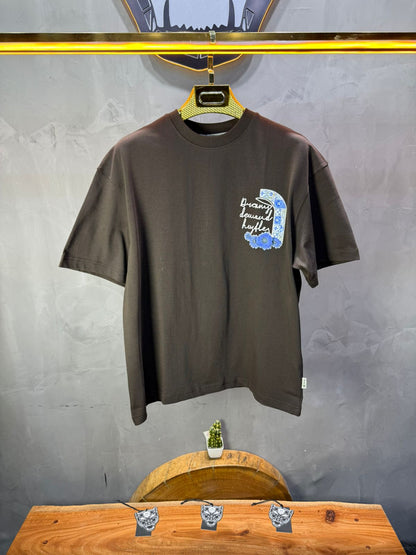 T-shirt Oversize brown – Dreamy Demand Hustler 5103 - ZG PREMIUM