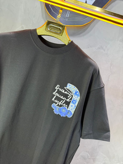 T-shirt Oversize noir – Dreamy Demand Hustler 5103 - ZG PREMIUM