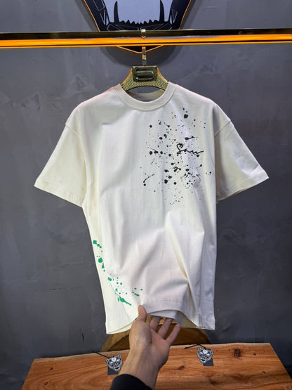 T-shirt Oversize Beige  – Art Gallery 5114
