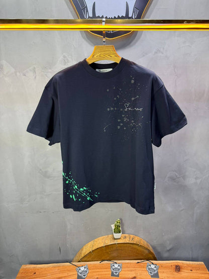 T-shirt Oversize Navy blue  – Art Gallery 5114