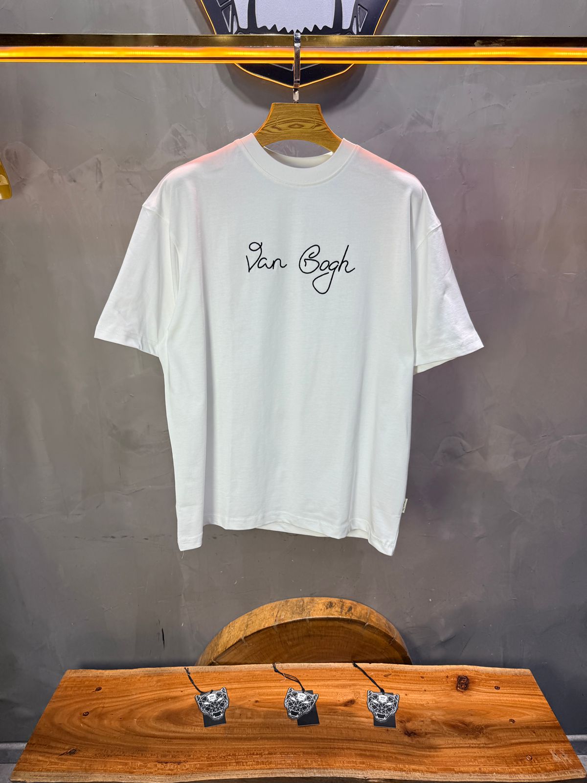 T-Shirt Oversize blanc Van Gogh 5060
