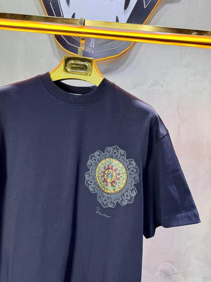 T-Shirt Oversize Navy Blue 5098