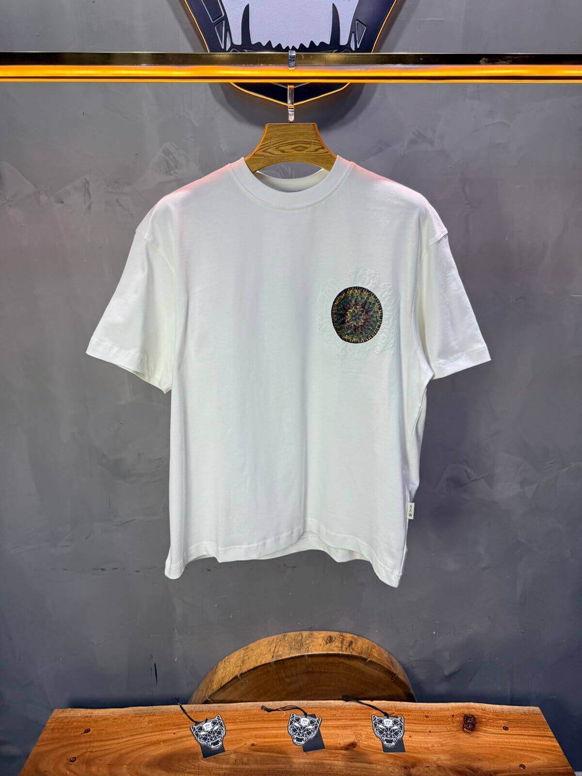 T-Shirt Oversize Blanc 5098
