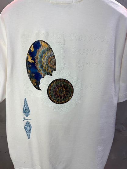 T-Shirt Oversize Blanc 5098