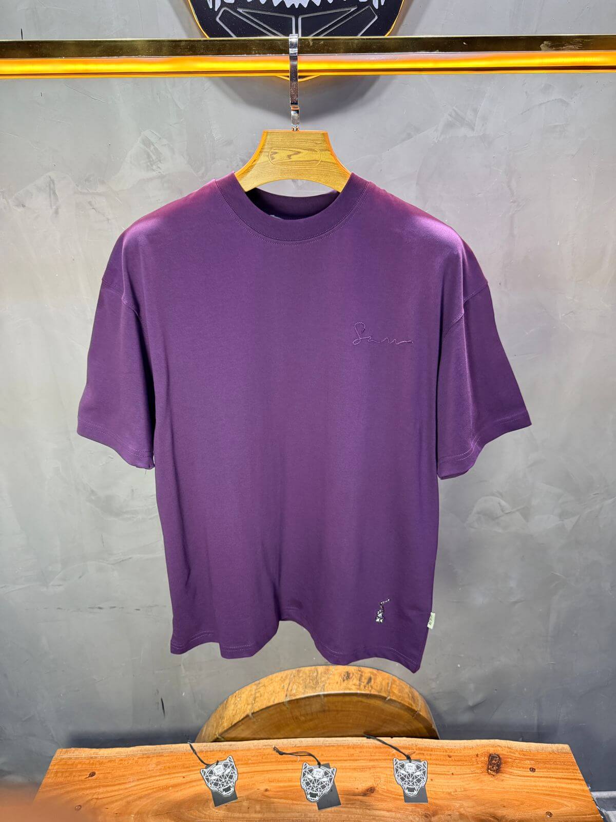 T-Shirt Oversize mauve Meem 5082