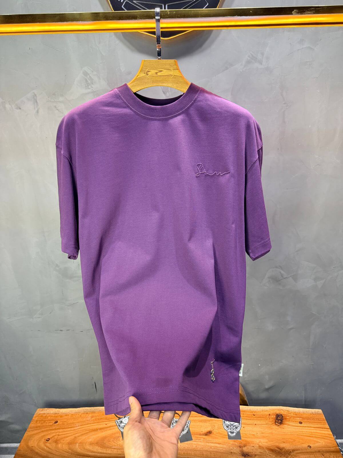 T-Shirt Oversize mauve Meem 5082