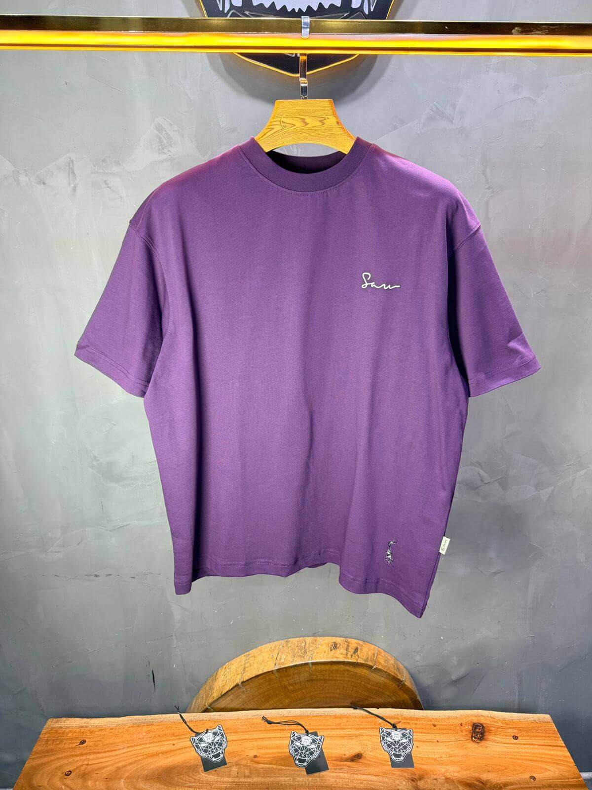 T-Shirt Oversize Move — Illustration Peintre & Citation Poétique 5097