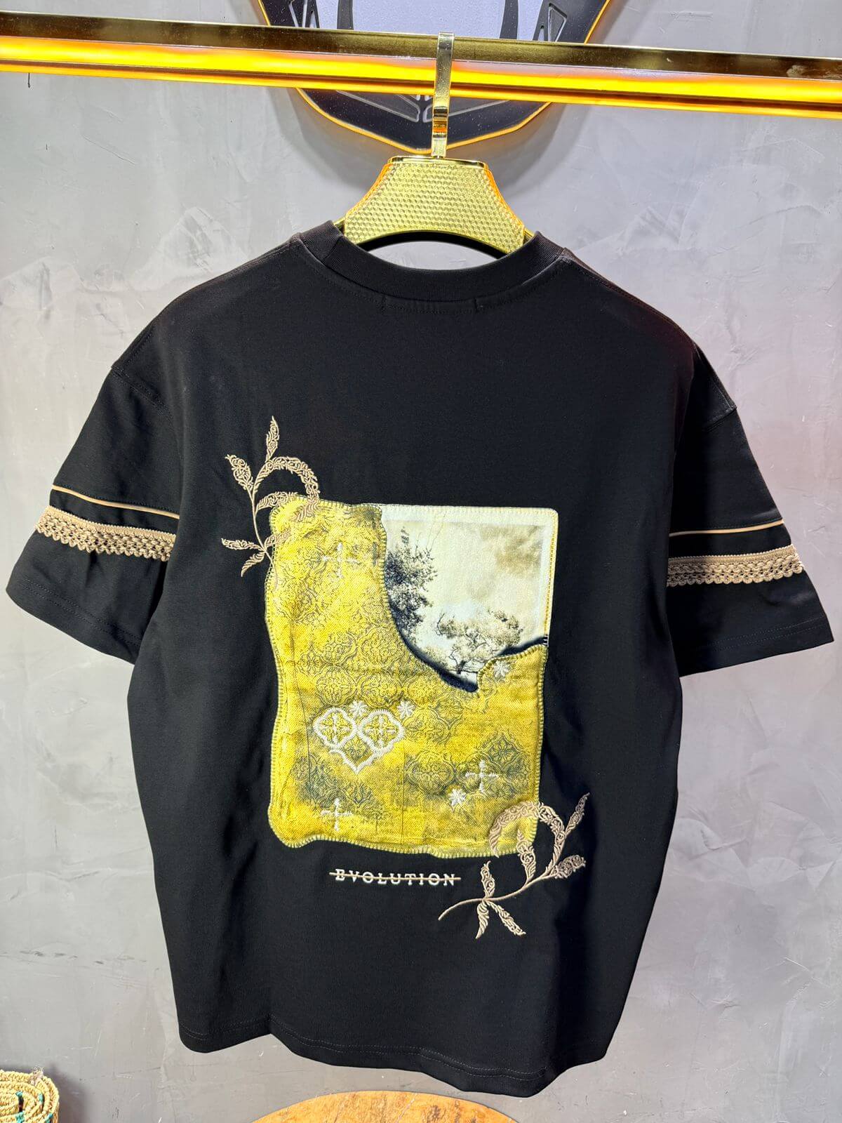 T-Shirt Noir Bvolution 5072