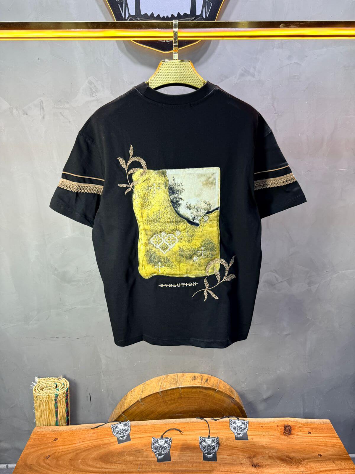 T-Shirt Noir Bvolution 5072