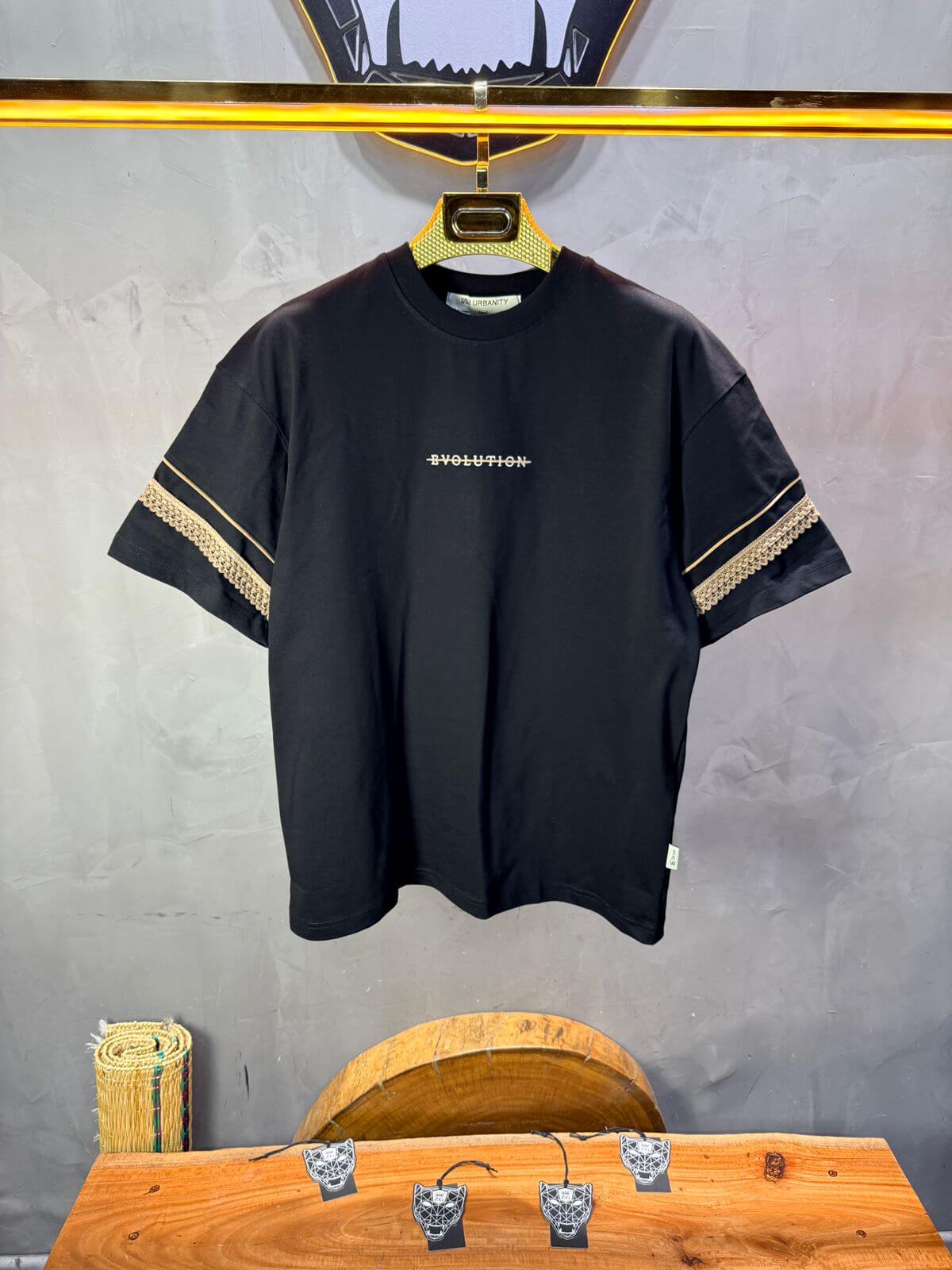 T-Shirt Noir Bvolution 5072