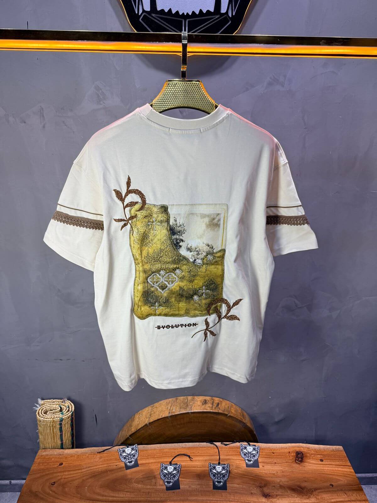 T-Shirt Beige Bvolution 5072