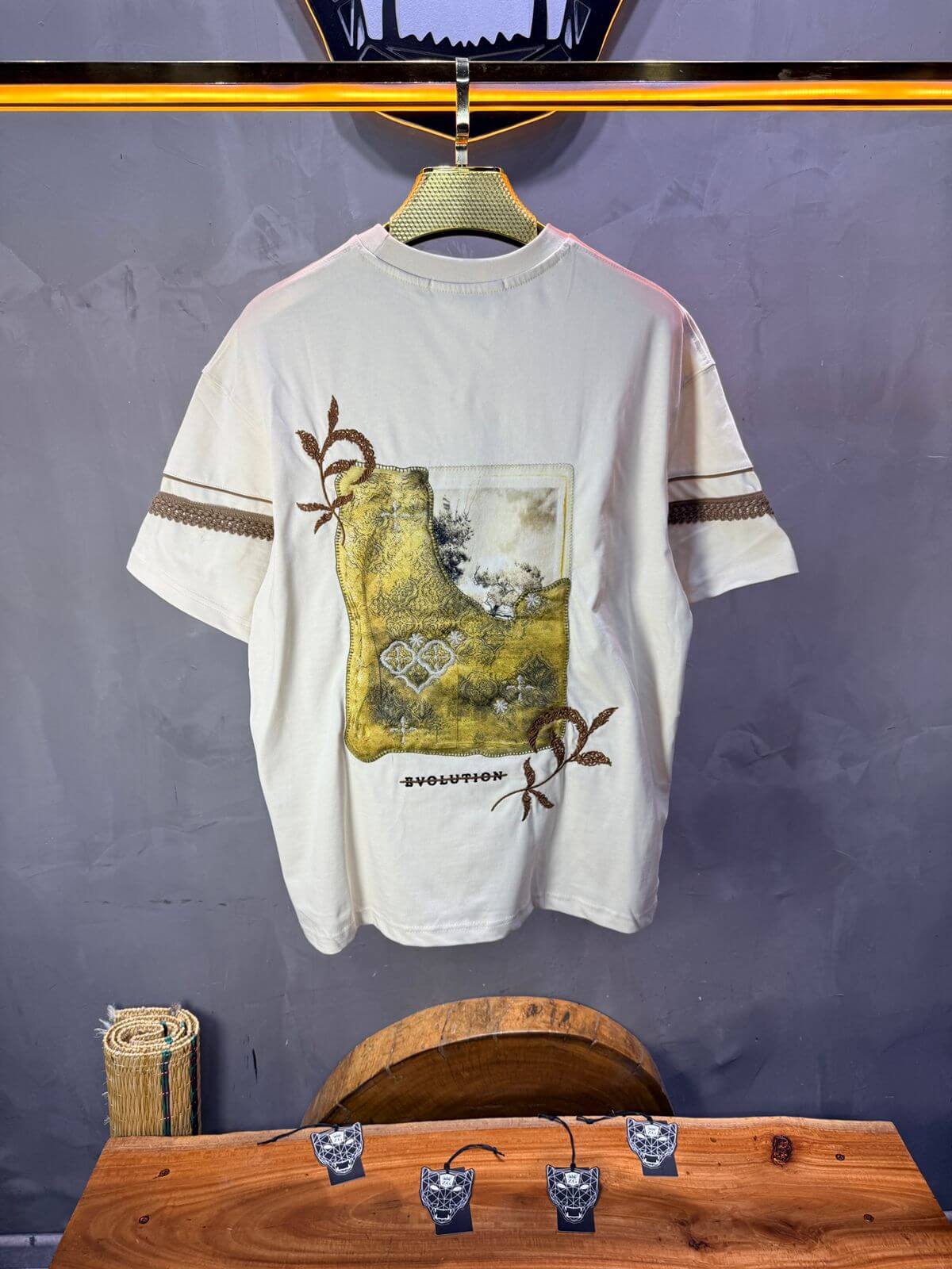 T-Shirt Beige Bvolution 5072