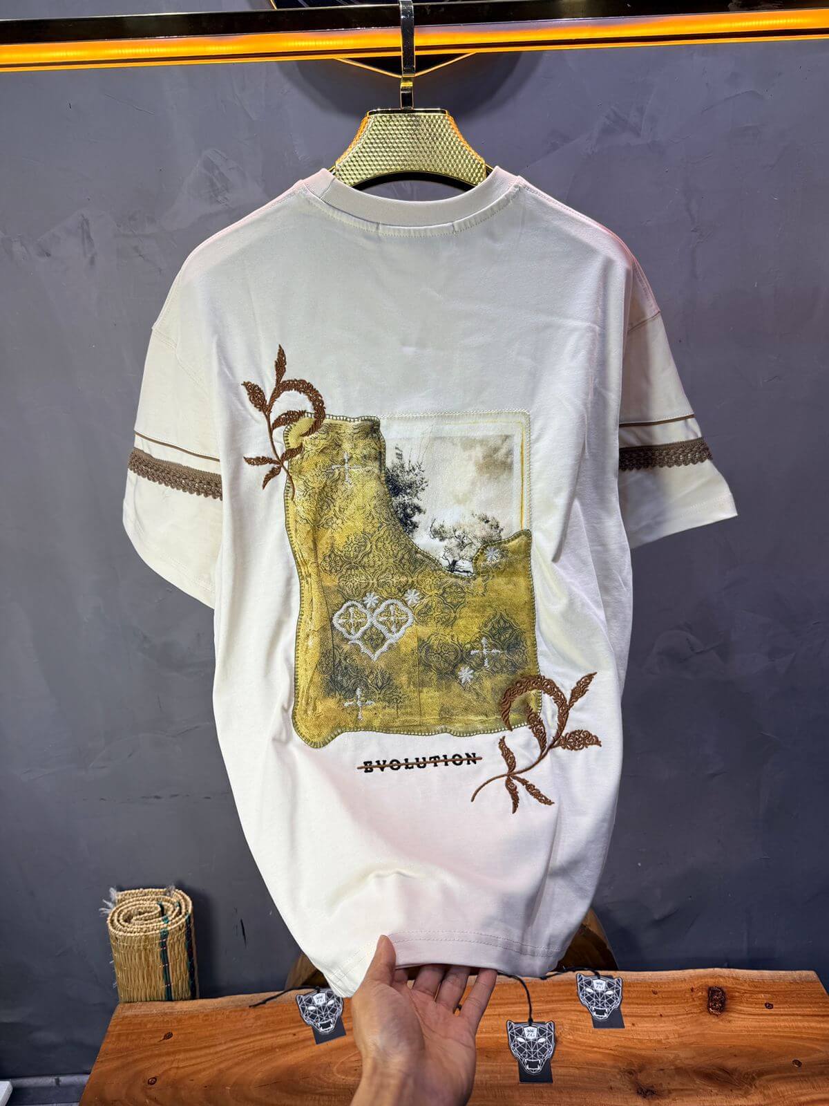 T-Shirt Beige Bvolution 5072