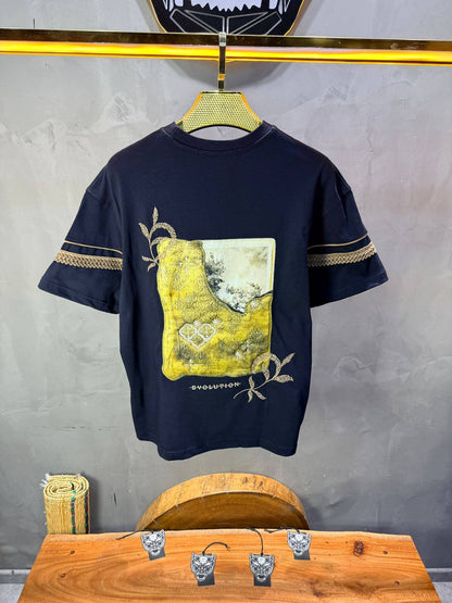 T-Shirt Navy Blue Bvolution 5072