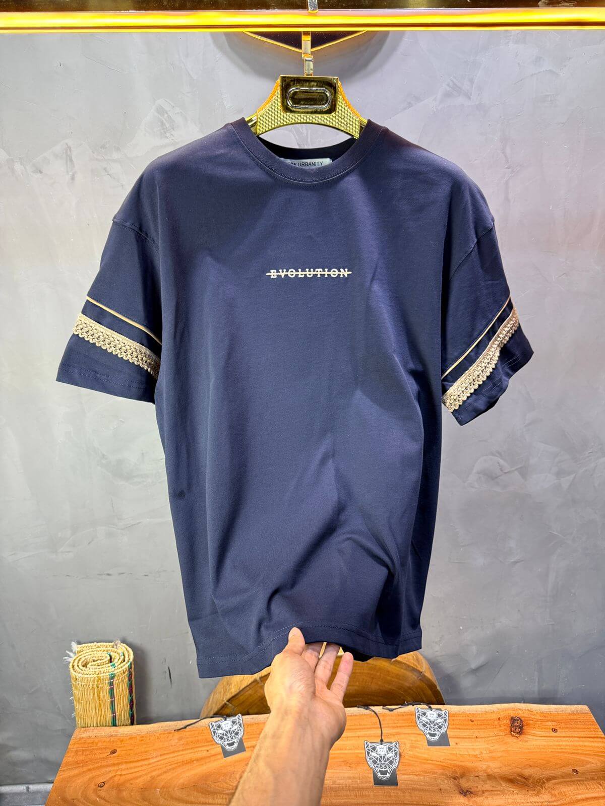 T-Shirt Navy Blue Bvolution 5072