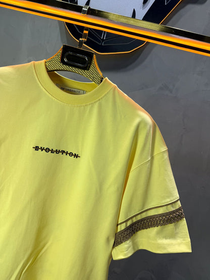 T-Shirt Oversize  yellow Bvolution 5072